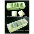 4 PCS packed saucers gift box